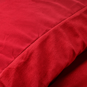 Velvet Uni Dekbedovertrek Rood 240 x 220