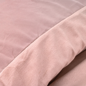 Velvet Uni Dekbedovertrek Roze 140 x 220