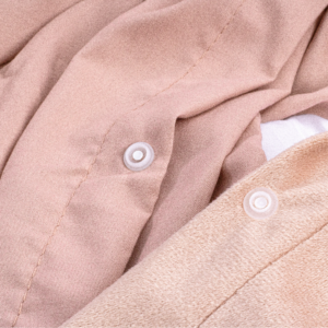 Velvet Uni Dekbedovertrek Roze 240 x 220
