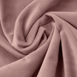 Velvet hoeslaken Oud Roze 140 x 200