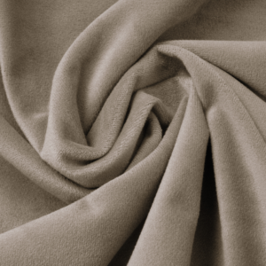 Velvet hoeslaken Taupe/Grijs 180 x 200