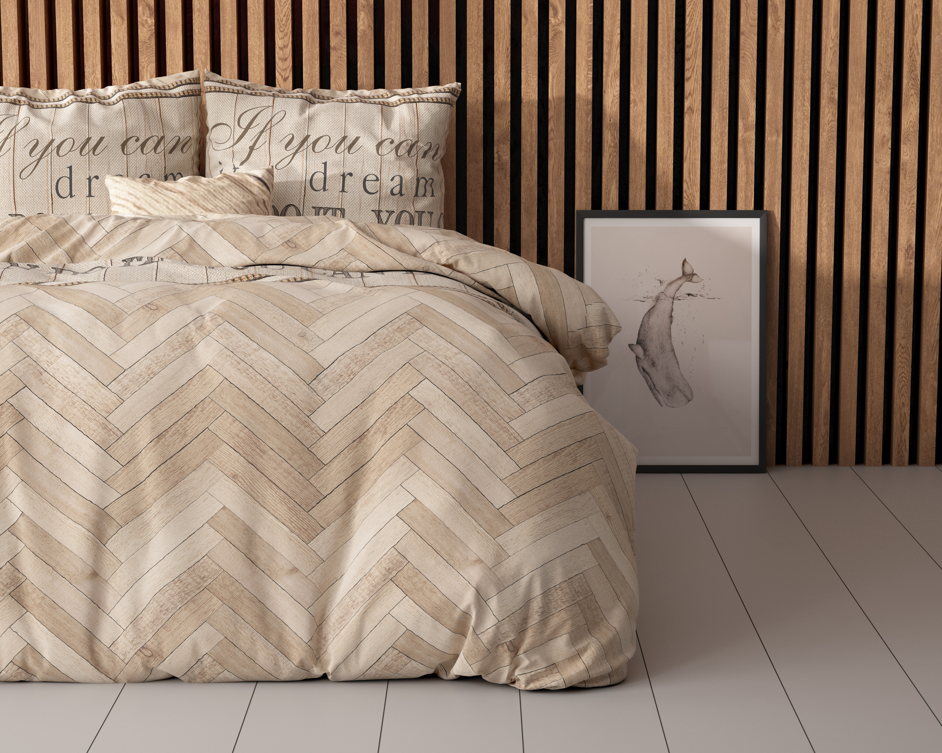 Visgraat Zand 200 x 220