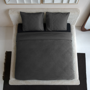 Waffle Antraciet 200 x 200/260