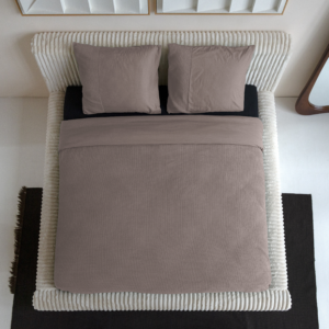 Waffle Taupe 200 x 200/260