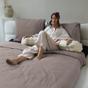 Waffle Taupe 200 x 200/260