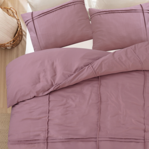 Washed Tufted Oud Roze 240 x 200/220