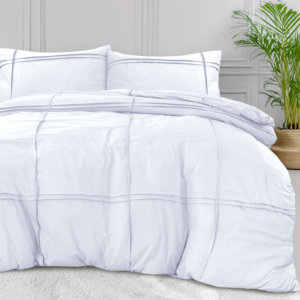 Washed Tufted Wit 200 x 200/220