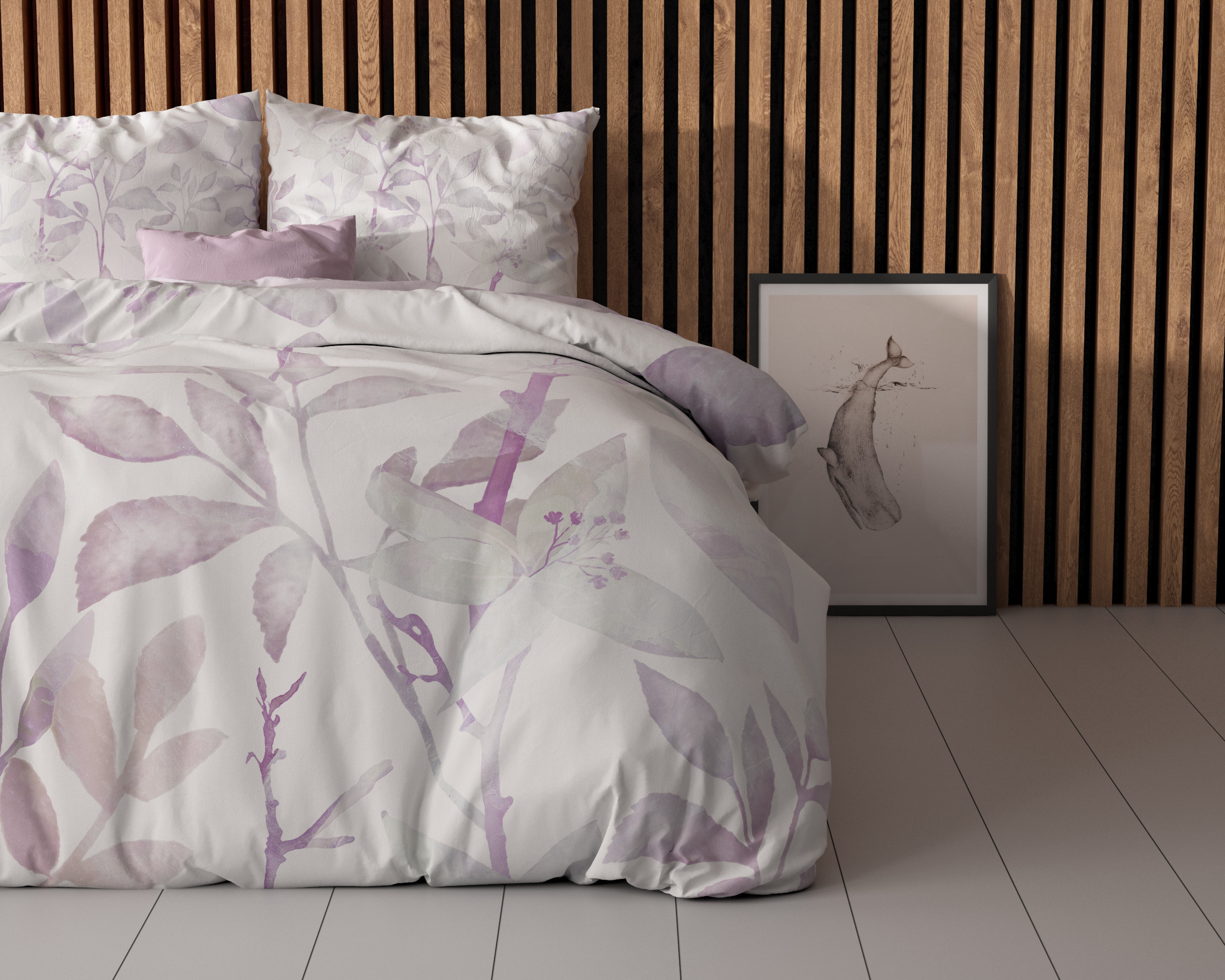 Water leaves Wit 200 x 200/220